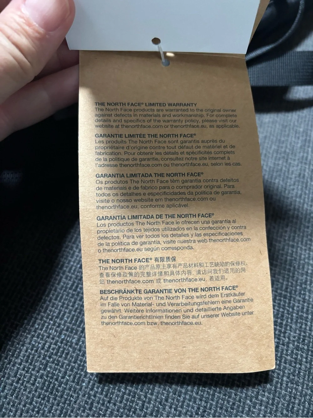 The North Face Black Backpack
